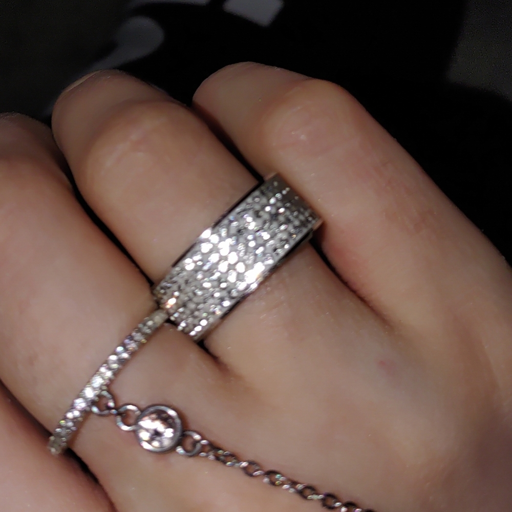Stainless Steel Iced out ring
